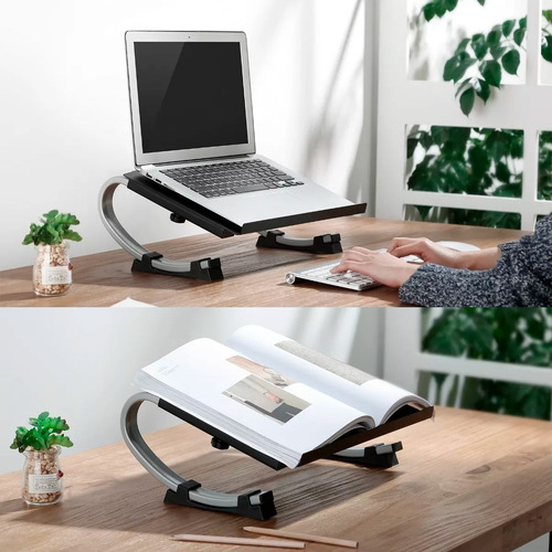 Imagen 2 de 9 de Mesa Para Notebook S1 Ergonomica Regulable Soporte Notebook