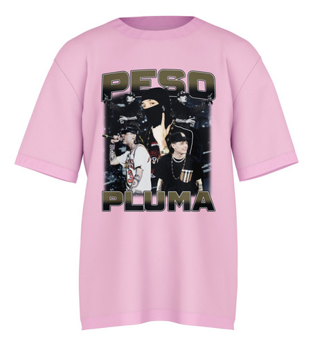 Playera Peso Pluma Dama Oversize Corridos Belicos Tumbados