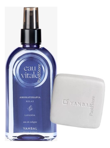 Eau Vitale Lavanda Colonia 200ml, Jabón Set Relax Yanbal