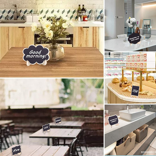 30 Etiquetas De Alimentos Com Letreiros De Lousa Para Buffet