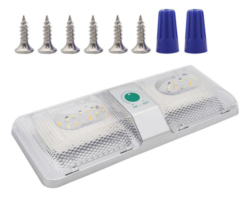 Luz De Techo Led Universal 12 Voltios Para Luces Dobles