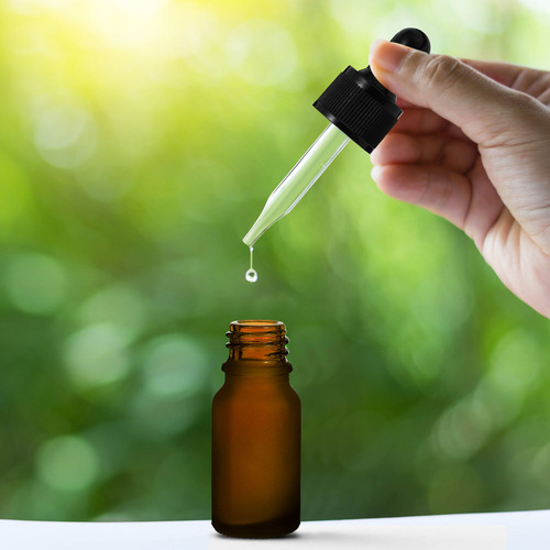 Botella Cuentagotas Simple Para Maquillaje Con Aceite Esenci