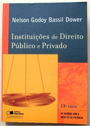 A8064   Instituições De Direito Público E Privado    De  Nel
