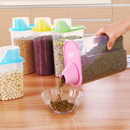 Recipiente De Almacenamiento De Comida Para Mascotas Con Tap