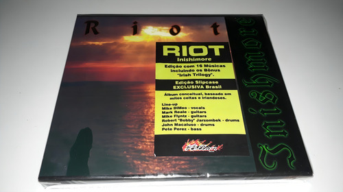 Riot - Inishimore (slipcase) Cd Lacrado