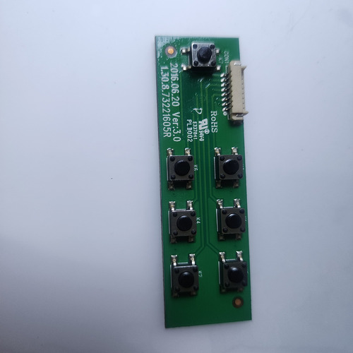 Botonera Rohs Nvr-7418-24hd-b 1.30.8.73221601r (Usado)