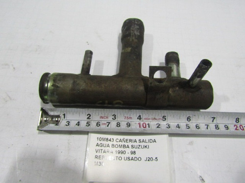 Cañeria Salida Agua Bomba Suzuki Vitara 1990 - 98