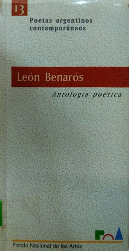 Antología Poética León Benaros Usado *