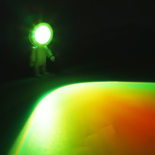 Romántico Astronauta Robot Lámpara Astronauta Proyector De L
