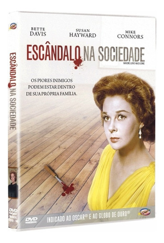Escândalo Na Sociedade - Dvd - Susan Hayward - Bette Davis
