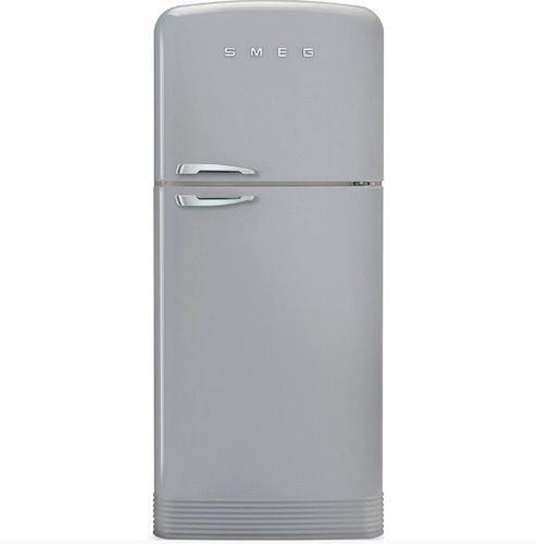 Heladera Smeg Fab50rsv 2 Puertas 50´s Gris Acero Inoxidable