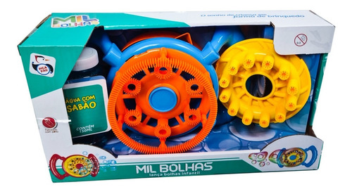Imagem 2 de 3 de Brinquedo Lança Mil Bolhas - Bolhas De Sabão Para Crianças