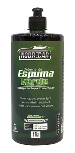 Shampoo Automotivo Lava Autos Espuma Verde Nobrecar