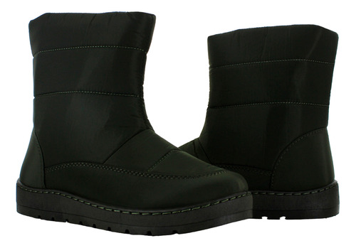 Furor Bota Invierno Esquimal Confort Textil Verde Mujer 8226