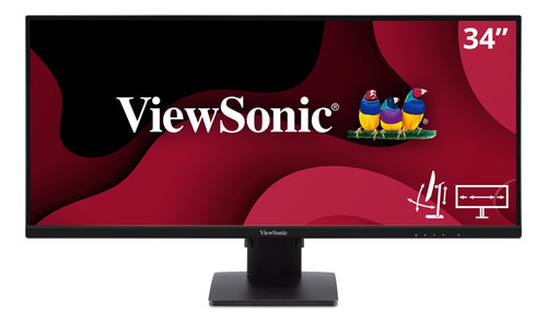 Monitor Ips Full Hd 34'' Viewsonic Va3456-mhdj Ultrawide