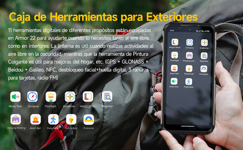 Ulefone Armor 22 Dual Sim 128 Gb Negro 16 GB RAM