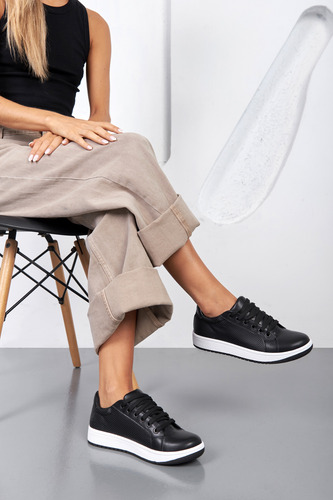 Zapatillas Mujer Urbanas Caladas Suela Goma Moda Barcelona