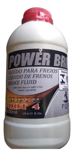 Oleo De Freio Power Dot4  200ml