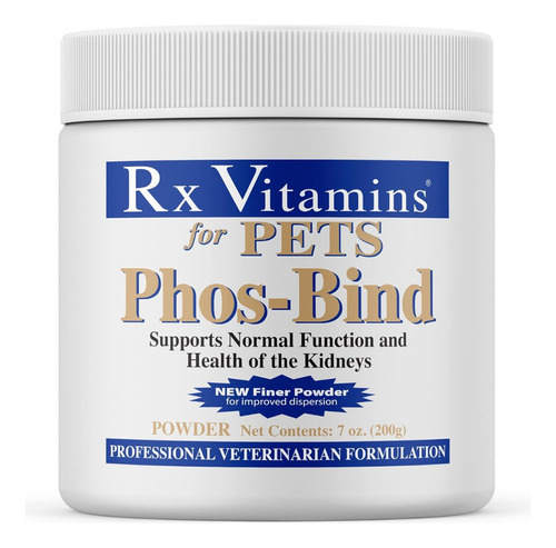 Phos-bind Para Mascotas En Polvo Rx Vitamins 200 G