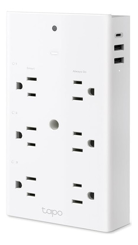 Tp-link Tapo Extensor De Enchufe Inteligente Con 3 Salidas
