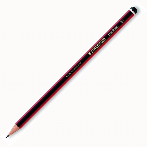 Lapiz Negro Grafito Staedtler Tradition 2h