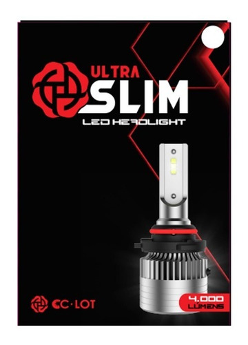 Kit Lampada Led Cclot Ultra Slim 4000 Lumens