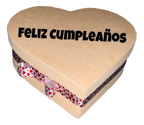 Regalo Caja Corazón Con Dulces Para Toda Ocasión.