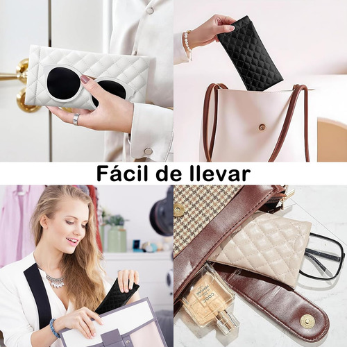 4 Piezas Funda Para Lentes(añadir 4 Paños De Limpieza),
