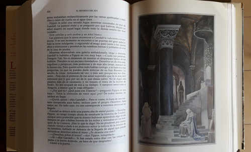 El Señor De Los Anillos Ed Ilustrada Por Alan Lee + Extras (Usado)