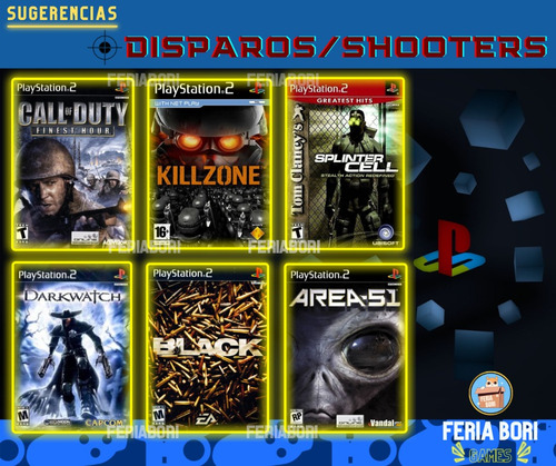 Juegos Ps2 A Pedido, Todos Los Títulos! Pack X 5 Unidades