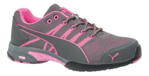 Tenis Puma Celerity Gris Rosa De Casquillo Para Dama
