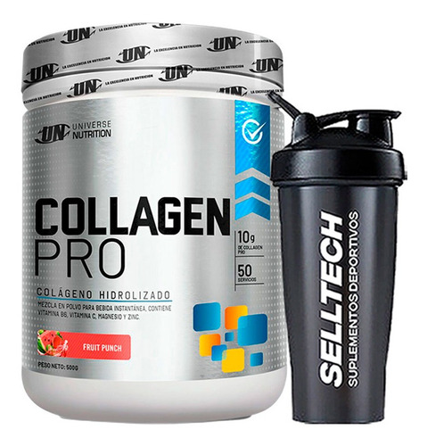 Colágeno Universe Nutrition Collagen Pro 500gr Fruit Punch
