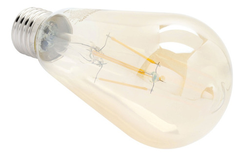 Foco Philips Led Filamento St64 35w Luz Cálida 2pack