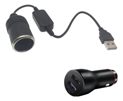 Enchufe Usb A Encendedor De Coche Adaptador Usb A Encendedor