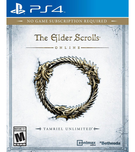 Jogo The Elder Scrolls Online Tamriel Unlimited Para Ps4