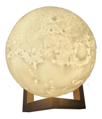 Lampara Luna 3d Touch Luz Led Usb / Tomasstore