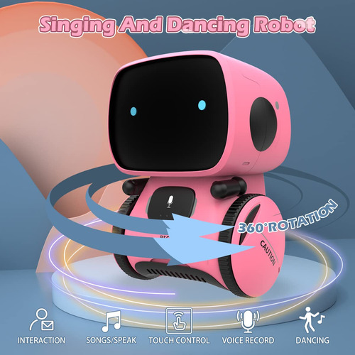 Robots Interactivos Para Niñas De 3 A 5 Años Con Control De