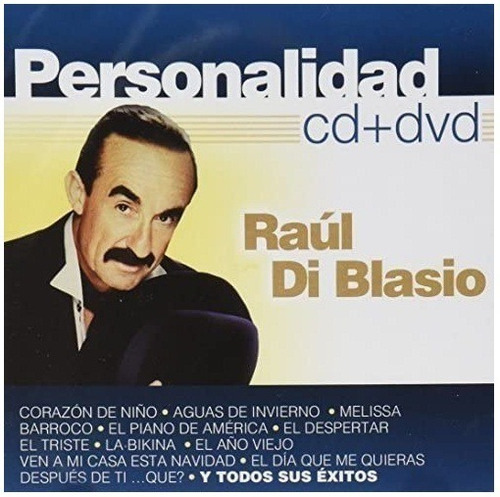 Raúl Di Blasio - Personalidad - Cd + Dvd Versión del álbum Estándar