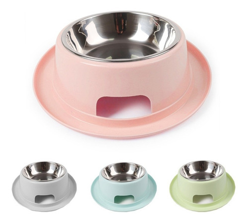 Comedero Plato Para Perros Anti Hormigas Anti Deslizante 