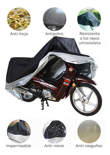 Funda Cubierta Bicicleta Impermeable Lluvia Antipolvo
