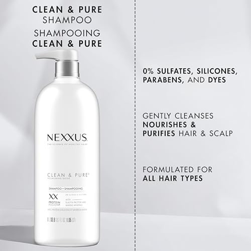 Nexxus Champú Nexxus Clean And Pure Con Proteinfusion,