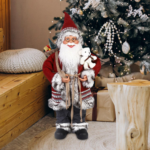 Figuras De Papá Noel, Estatua De Papá Noel, 60cm