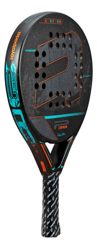 Paleta Royal Padel Pole 38 2025 Rugosa Carbon Twill 6k Eva Negro
