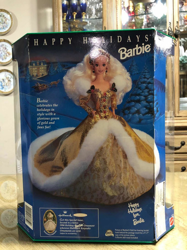 Barbie Felices Fiestas ( Happy Holidays) 1994 Mattel (Usado)