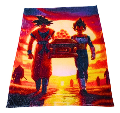 Frazada Cobertor Dragon Ball Matrimonial La Perla