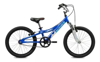 Bicicleta infantil Olmo Reaktor R16 frenos v-brakes color azul con ruedas de entrenamiento