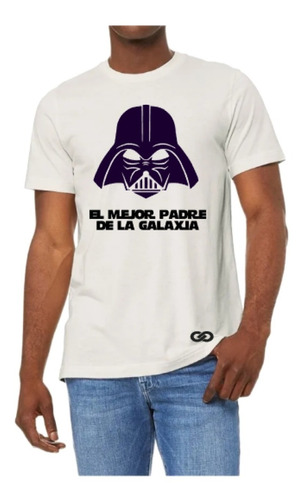 Polera Darth Vader Padre De La Galaxia Star Wars Algodón