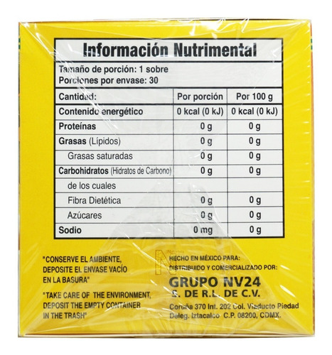 Imagen 5 de 7 de (9 Piezas) Té Pinalim (30 Sobres) Gn+vida