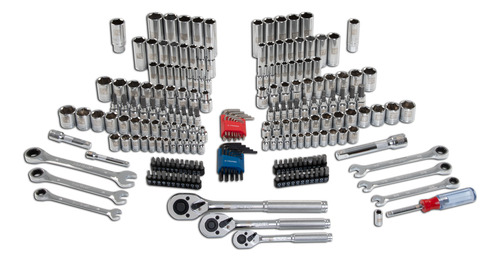 Juego 217 Herramientas 1/4'', 3/8'' Y 1/2'' Std Y Mm, Truper