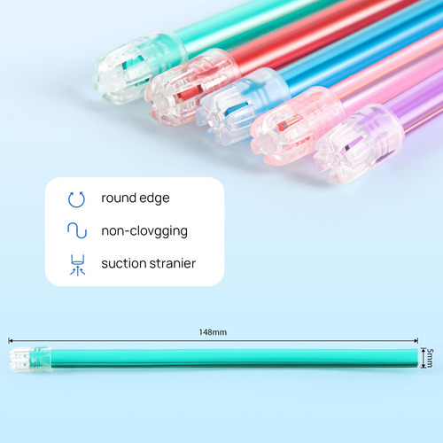 Saliva Artificial 1000 Eyectores Dentales Desechables Surtid